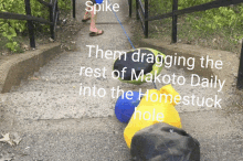 Makoto Daily Spike GIF - Makoto Daily Makoto Spike GIFs