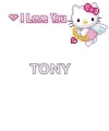 i love you tony