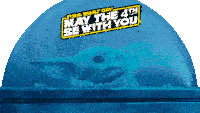 Star Wars Day Grogu Sticker - Star Wars Day Grogu May The 4th Be With You Stickers