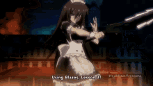 Absolute Duo Anime GIF - Absolute Duo Anime Using Blazes GIFs