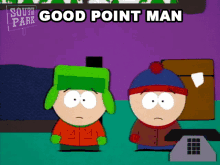 Good Point Man Stan Marsh GIF - Good Point Man Stan Marsh Kyle Broflovski GIFs