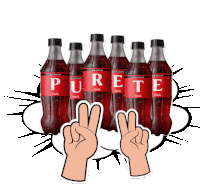 Purete Cocacola Sticker - Purete Cocacola Juntos Para Algo Mejor Stickers