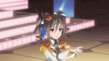 a cartoon girl with a crown on her head