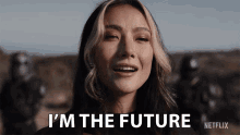 Im The Future Billie Wesker GIF - Im The Future Billie Wesker Adeline Rudolph GIFs