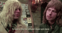 spinal tap stupid clever line dumb