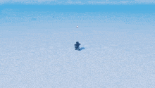 a video game screen shows a plane flying through a cloudy sky with a red heart in the middle