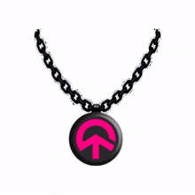 tomi tominet crypto necklace tomi logo