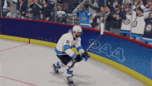 a hockey player with the number 84 on his shirt
