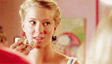 Glee Brittany Pierce GIF - Glee Brittany Pierce Donut GIFs