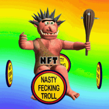 Nasty Fecking Troll Troll GIF - Nasty Fecking Troll Troll Nft GIFs