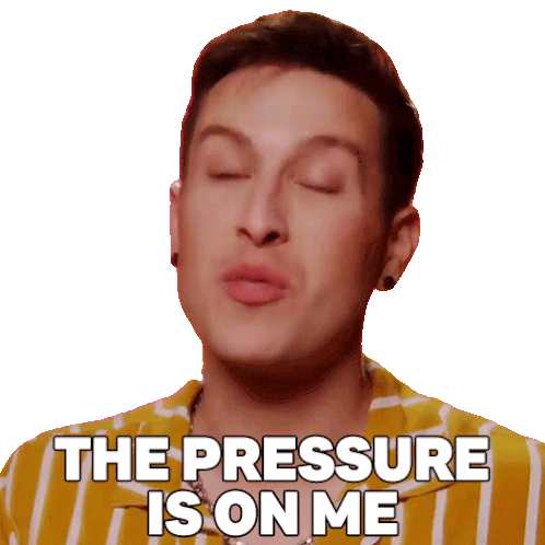 The Pressure Is On Me Loosey Laduca Sticker - The Pressure Is On Me Loosey Laduca Rupauls Drag Race Stickers