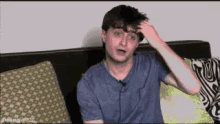 Head Scratch GIF - Daniel Radcliffe Huh What GIFs