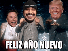 elon musk and donald trump celebrate the new year