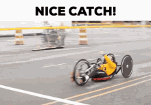 Catch Water Bottle Hydration Hand Cycle GIF