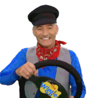 Driving Anthony Field Sticker - Driving Anthony Field The Wiggles Stickers