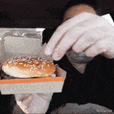 Burger Inspection Chris Frezza GIF - Burger Inspection Chris Frezza Check The Burger GIFs