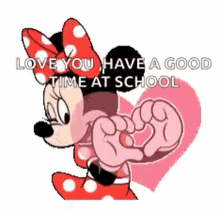 Minnie Mouse Heart GIF - Minnie Mouse Minnie Heart GIFs