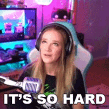 Its So Hard Kayla Delancey GIF - Its So Hard Kayla Delancey Queens Gaming Collective GIFs