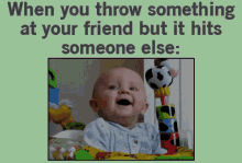 when you throw something at your friend it hits someone else shocked surprised omg