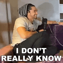 I Dont Really Know Wil Dasovich GIF - I Dont Really Know Wil Dasovich Wil Dasovich Superhuman GIFs