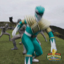 fighting green ranger mighty morphin power rangers once and always putties martial arts