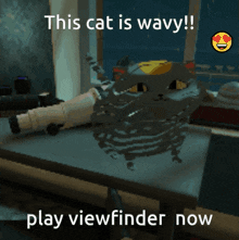 Wavy Cat GIF