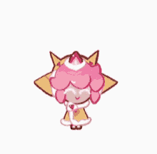 Strawberry Crepe Cookie Cookie Run GIF - Strawberry Crepe Cookie Cookie Run Cookie Run Kingdom GIFs