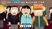 Oh I Feel So Much Better Wow GIF - Oh I Feel So Much Better Wow Randy Marsh GIFs