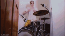 Louis Cole Nerf GIF - Louis Cole Nerf Drums - Discover & Share GIFs