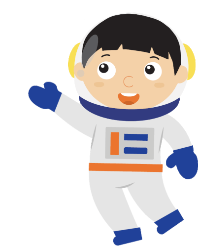 Astronaut Cute Sticker