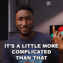 It'S A Little More Complicated Than That Marques Brownlee GIF - It'S A Little More Complicated Than That Marques Brownlee Mkbhd GIFs