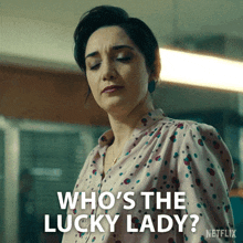 Who'S The Lucky Lady Tina GIF - Who'S The Lucky Lady Tina Eric GIFs
