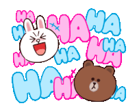 Line Brown Line Cony Sticker - Line Brown Line Cony Brown & Cony Stickers