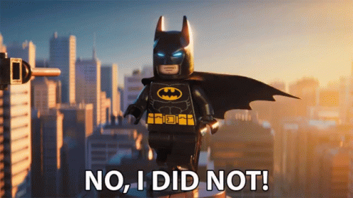 No I Did Not GIF - No I Did Not Batman - Discover & Share GIFs