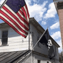 American Flag GIF - American Flag Skull GIFs