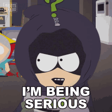 Im Being Serious Mysterion GIF - Im Being Serious Mysterion Kenny Mccormick GIFs