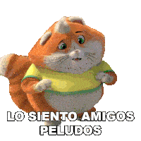 Lo Siento Amigos Peludos Meatball Sticker - Lo Siento Amigos Peludos Meatball 44 Gatos Stickers