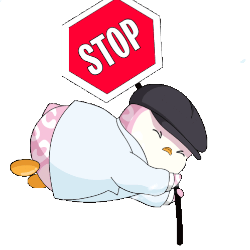 Stop Penguin Sticker - Stop Penguin Storm Stickers