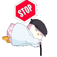 Stop Penguin Sticker - Stop Penguin Storm Stickers
