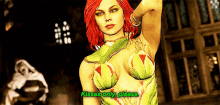 Injustice2 Poison Ivy GIF - Injustice2 Poison Ivy Kisses Only Please GIFs