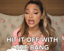 Hit It Off With The Bang Gabriella Demartino GIF - Hit It Off With The Bang Gabriella Demartino Fancy Vlogs By Gab GIFs