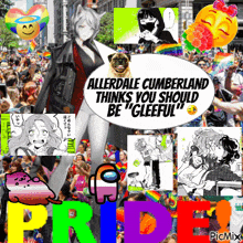 allerdale cumberland thinks you should be gleeful poster