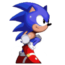 sonic hedgehog running speed fast