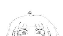 a black and white drawing of a smiling face with the words give me medallions behind it
