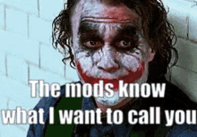 Joker Mod GIF - Joker Mod Moderator Joker GIFs