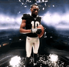 saints new orleans smith game ball pose