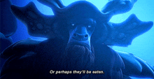 a cartoon character says or perhaps they will be eaten