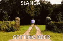Stanga Getting Beer GIF - Stanga Getting Beer Run GIFs