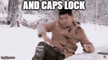 Caps Lock Shock GIF - Caps Lock Shock Afraid GIFs
