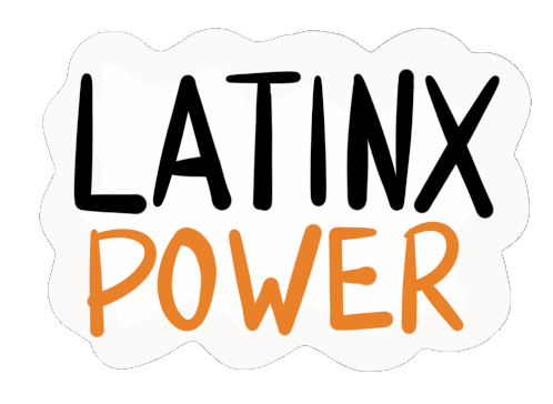 Latin Xin Power Latina Sticker